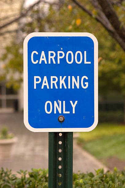 Verkeersbord Carpool parkeerplaats